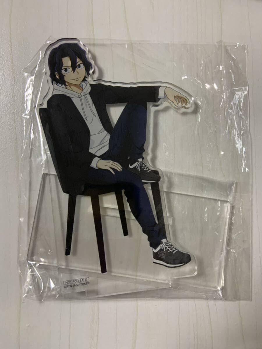 弱虫ペダル THEキャラ ガラポン A賞 特大アクリルスタンド 手嶋純太